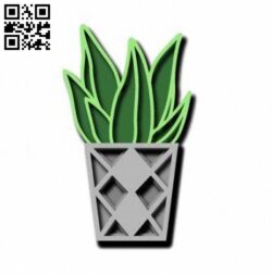 Multilayer cactus E0016680 file cdr and dxf free vector download for laser cut