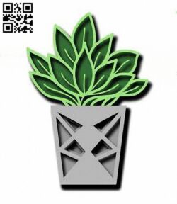 Multilayer cactus E0016772 file cdr and dxf free vector download for laser cut