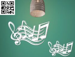 Music G0000629 file cdr and dxf free vector download for Laser cut CNC