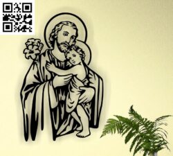 Saint joseph G0000531 file cdr and dxf free vector download for CNC cut