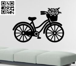 The Bike G0000522 file cdr and dxf free vector download for CNC cut