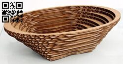 3D Solid E0016956 file cdr and dxf free vector download for laser cut