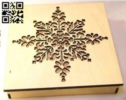 Holiday box E0016971 file cdr and dxf free vector download for laser cut