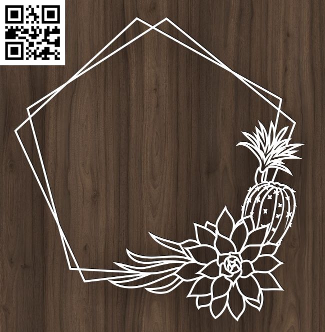 Wreath E0017099 file cdr and dxf free vector download for laser cut