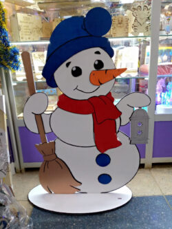 Snowman E0017111 file cdr and dxf free vector download for laser cut