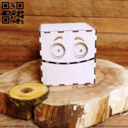 Box E0017236 file cdr and dxf free vector download for laser cut