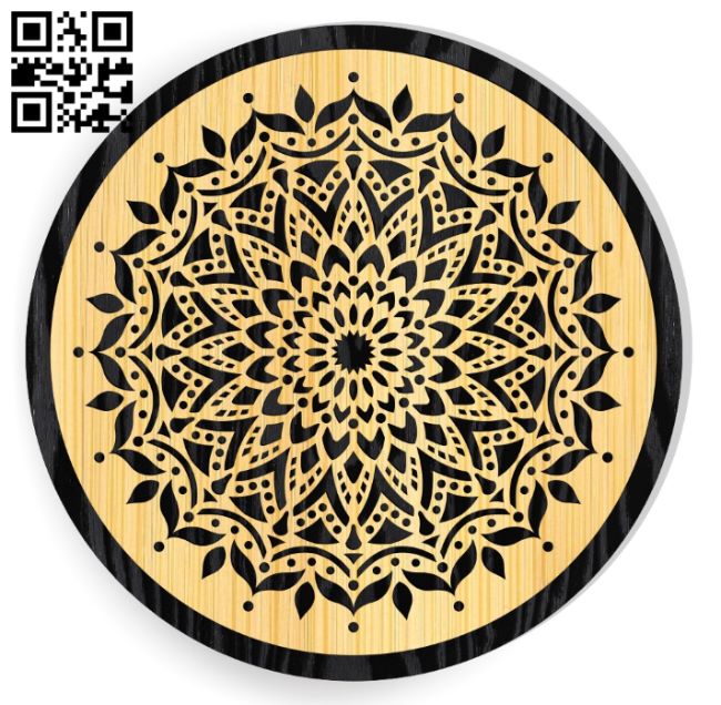 Circle decoration E0017327 cdr and dxf free vector download for laser cut plasma