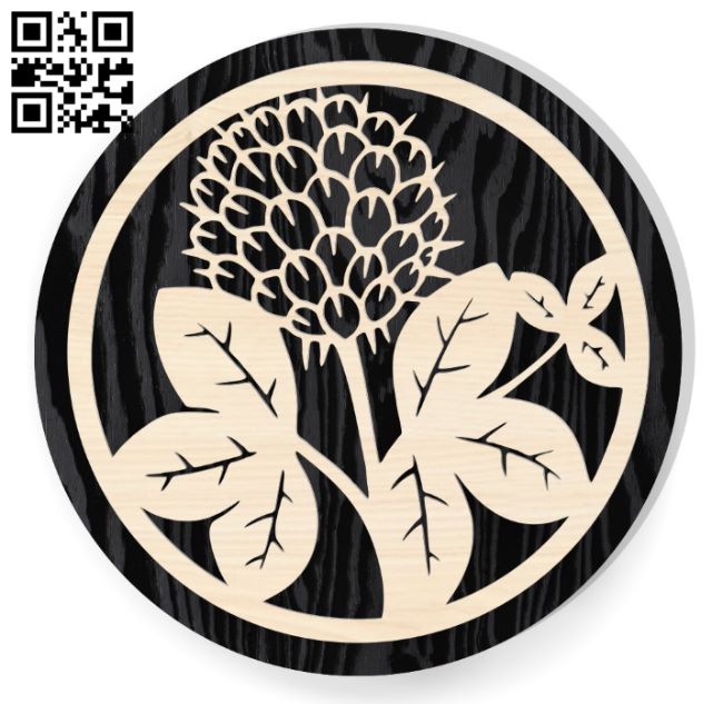 Circle decoration E0017379 file cdr and dxf free vector download for laser cut plasma