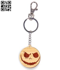 Halloween key chain E0017407 file cdr and dxf free vector download for laser cut