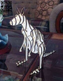 Kangaroo E0017167 file cdr and dxf free vector download for laser cut