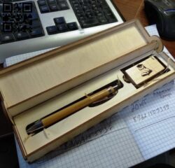 Pen box E0017404 file cdr and dxf free vector download for laser cut
