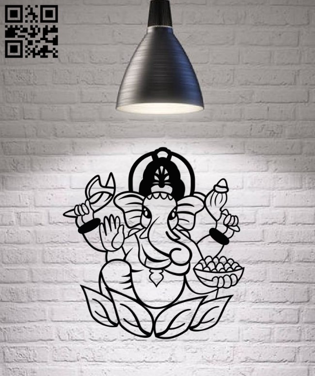 Buddhism elephant E0017471file cdr and dxf free vector download for laser cut
