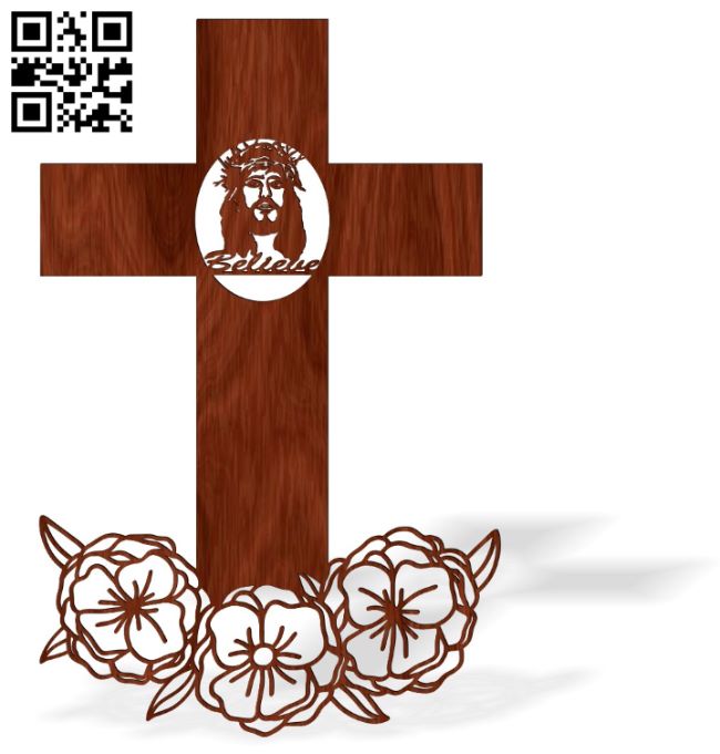 Cross E0017554 file cdr and dxf free vector download for laser cut plasma