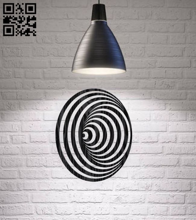 Spiral E0017519 file cdr and dxf free vector download for laser cut plasma