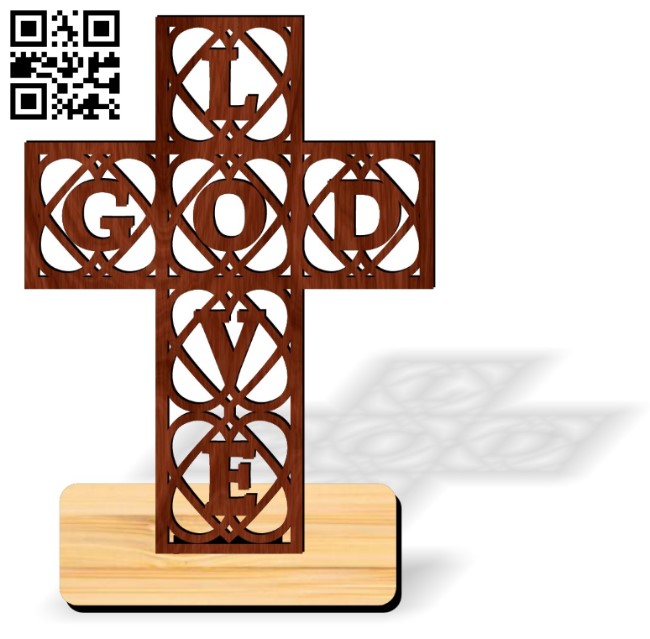 Cross E0017650 file cdr and dxf free vector download for laser cut