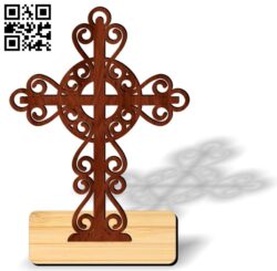 Cross E0017653 file cdr and dxf free vector download for laser cut plasma