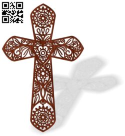 Cross E0017749 file cdr and dxf free vector download for Laser cut