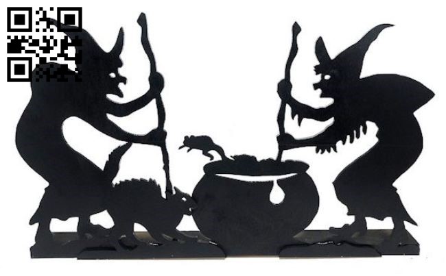 Halloween E0017662 file cdr and dxf free vector download for laser cut
