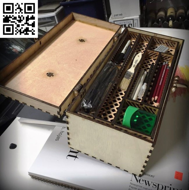 Organizer E0017634 file cdr and dxf free vector download for laser cut