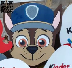 Puppy box E0017691 file cdr and dxf free vector download for laser cut