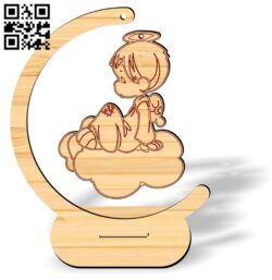 Angel E0017743 file cdr and dxf free vector download for Laser cut