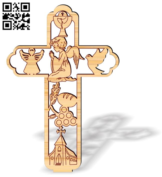 Cross E0017820 file cdr and dxf free vector download for laser cut
