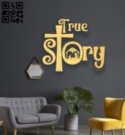 True story E0017934 file cdr and dxf free vector download for Laser cut plasma