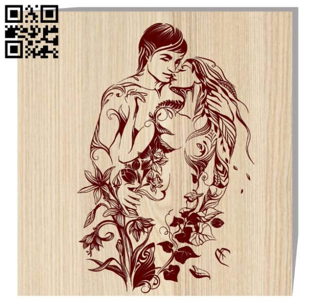 Vector art E0017812 file cdr and dxf free vector download for laser engraving machine