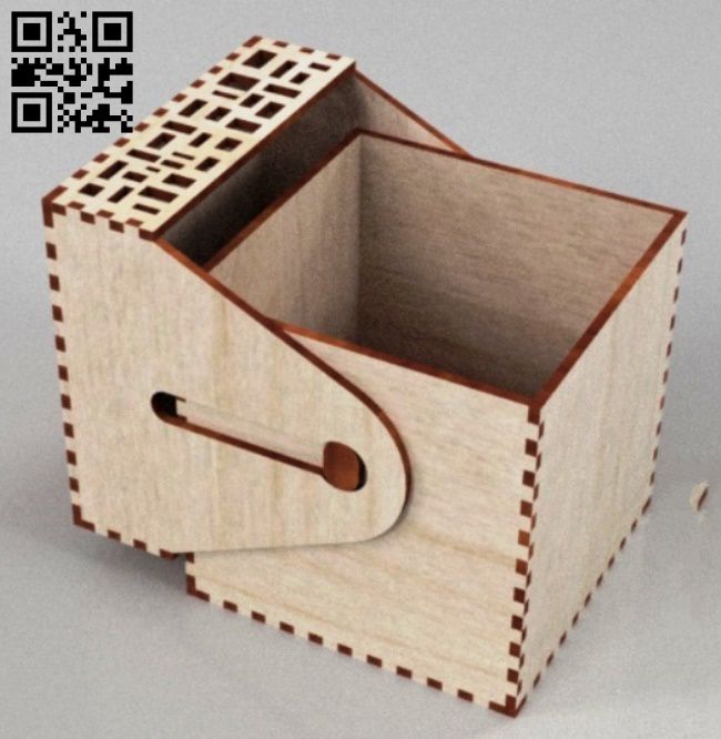 Box E0017996 file cdr and dxf free vector download for laser cut