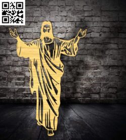 Jesus E0018129 file cdr and dxf free vector download for laser cut plasma