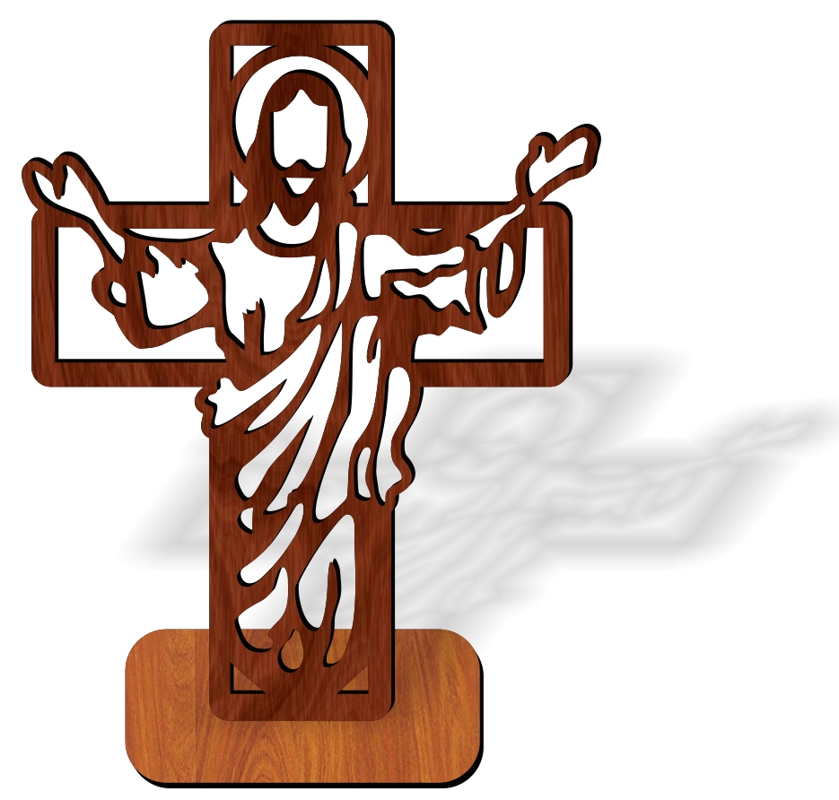 Jesus E0018227 file cdr and dxf free vector download for laser cut