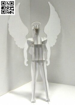 Angel E0018340 file cdr and dxf free vector download for Laser cut