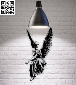 Angel E0018380 file cdr and dxf free vector download for laser cut plasma