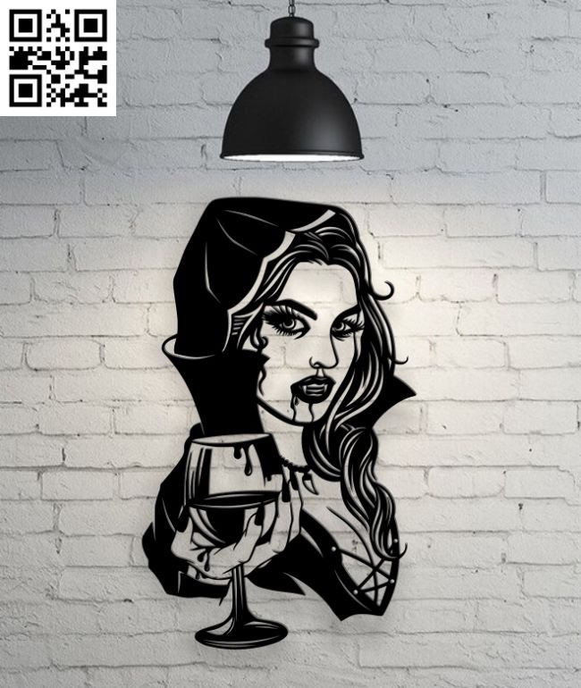 Vampire E0018429 file cdr and dxf free vector download for Laser cut plasma