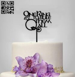 Wedding topper E0018351 file cdr and dxf free vector download for Laser cut