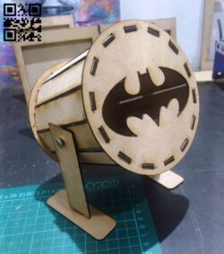 Batman lamp E0018536 file cdr and dxf free vector download for laser cut