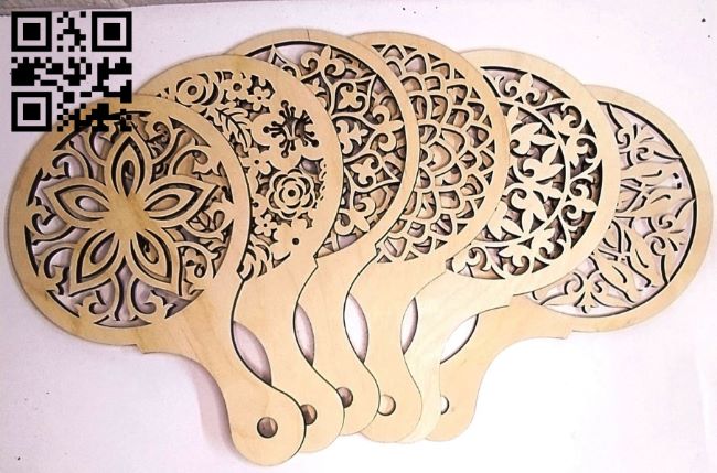 Coasters E0018618 file cdr and dxf free vector download for laser cut