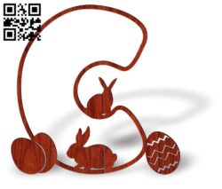 Easter C E0018646 file cdr and dxf free vector download for laser cut