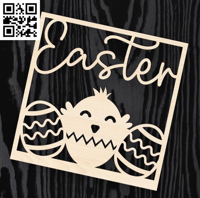 Easter E0018601 file cdr and dxf free vector download for laser cut