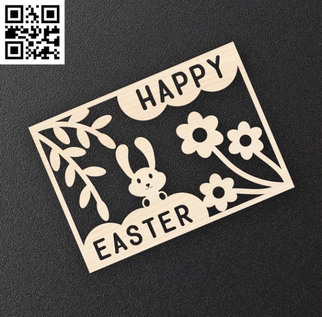 Easter E0018634 file cdr and dxf free vector download for laser cut