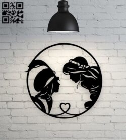 Romeo and Juliet E0018606 file cdr and dxf free vector download for laser cut plasma