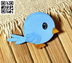Bird E0018673 file cdr and dxf free vector download for laser cut