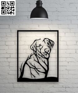 Dog E0018685 file cdr and dxf free vector download for laser cut plasma