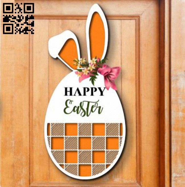 Egg easter E0018885 file cdr and dxf free vector download for laser cut