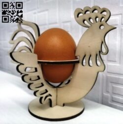 Egg stand E0018875 file cdr and dxf free vector download for laser cut