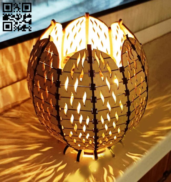 Lamp E0018765 file cdr and dxf free vector download for laser cut