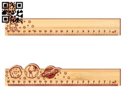 Ruler E0018836 file cdr and dxf free vector download for laser cut