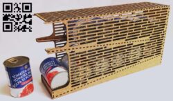 Canstorage E0019290 file cdr and dxf free vector download for laser cut