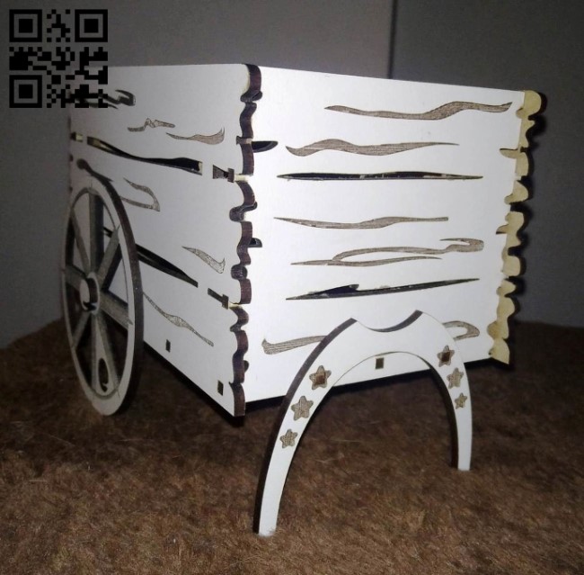 Carriage E0019376 file cdr and dxf free vector download for laser cut