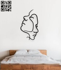 Double face wall decor E0019208 file cdr and dxf free vector download for Laser cut plasma